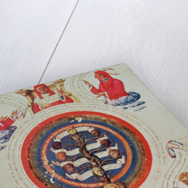 Illustration showing the Hermetic Philosophy of Nature by Anonymous