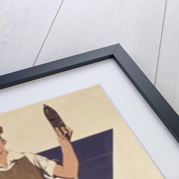 For Every Fighter a Woman Worker, 1st World War YWCA propaganda poster by Adolph Treidler