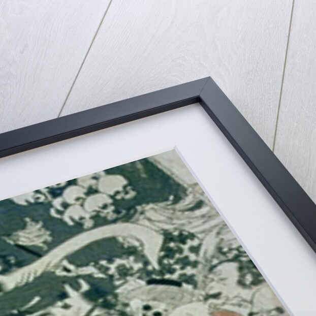 The Earth Spider making magic in the palace of Raiko by Utagawa Kuniyoshi