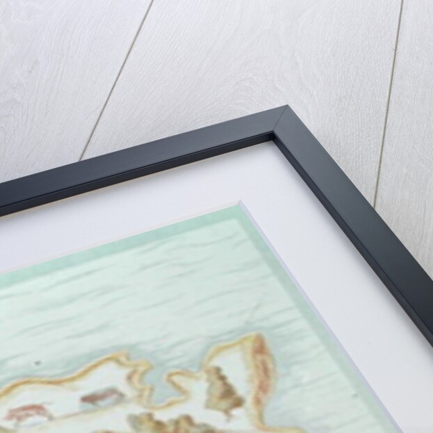 Map of the island of Martinique, 1599 by Samuel de Champlain