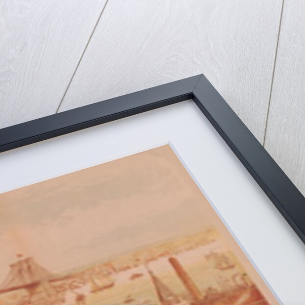 Brooklyn Bridge, c.1883 by R. (after) Schwarz