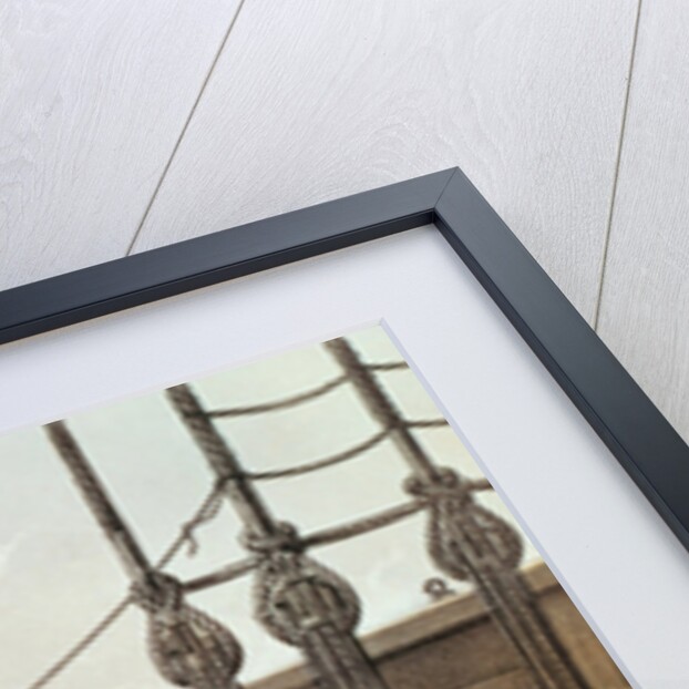 Splicing the Trans-Atlantic telegraph cable on board the 'Great Eastern', 25th July 1865, pub. by Lay and Son, c.1868 by Robert Dudley