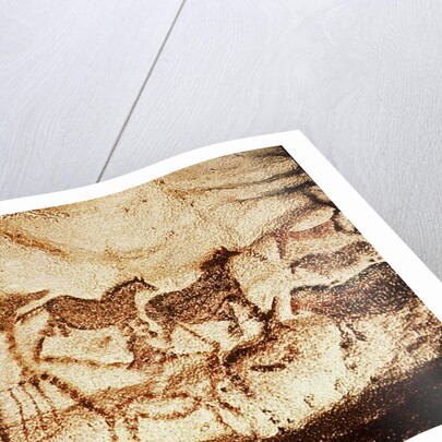 Horses and deer from the Caves at Altamira, c.15000 BC by Prehistoric Prehistoric