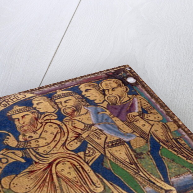 Plaque depicting St. Paul disputing with Greeks and Jews, mid 12th century by Anonymous