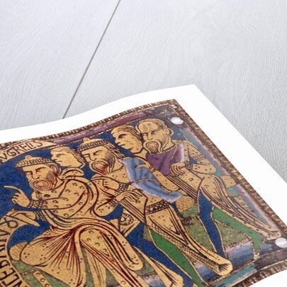 Plaque depicting St. Paul disputing with Greeks and Jews, mid 12th century by Anonymous