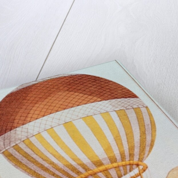 The First Channel Crossing by Air of Jean Pierre Francois Blanchard and John Jeffries, 1785 by French School