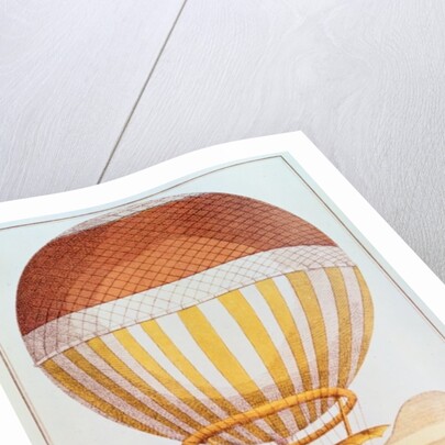 The First Channel Crossing by Air of Jean Pierre Francois Blanchard and John Jeffries, 1785 by French School