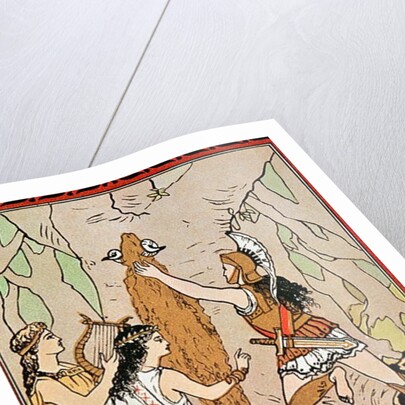 Jason seizing the Golden Fleece by English School