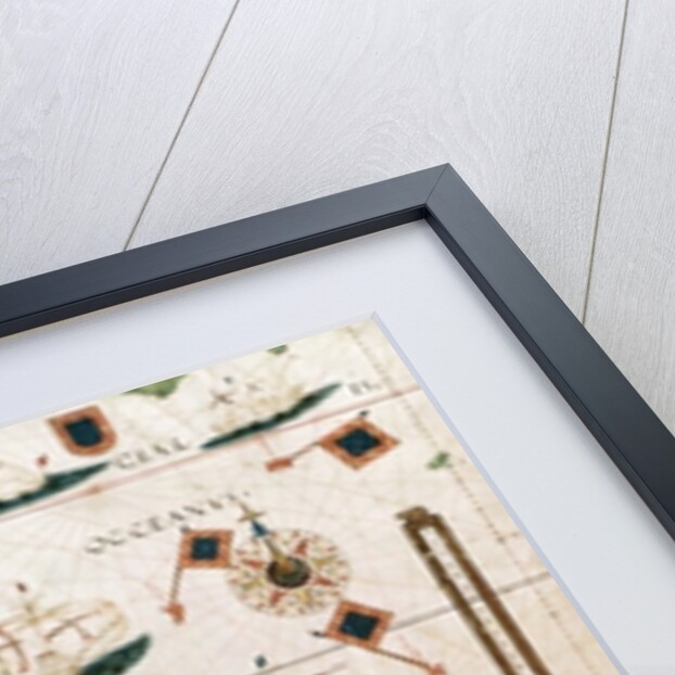 Brazil from the 'Miller Atlas' by Pedro Reinel, c.1519 by Portuguese School