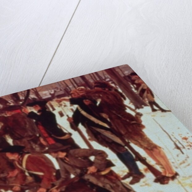 Baron von Steuben drilling American recruits at Valley Forge in 1778, 1911 by Edwin Austin Abbey