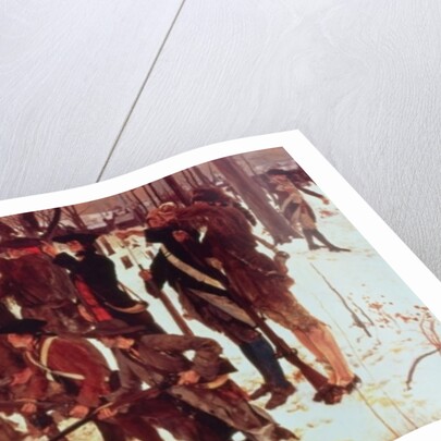 Baron von Steuben drilling American recruits at Valley Forge in 1778, 1911 by Edwin Austin Abbey