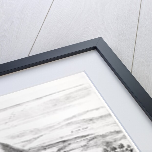 View from Avebury steeple of Silbury Hill by William Stukeley