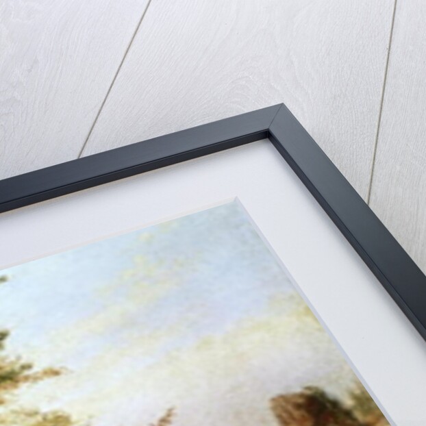 Indians transporting furs through the Canadian wilderness, 1858 by Cornelius Krieghoff