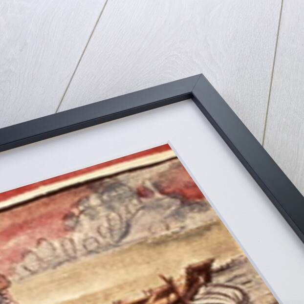 Mexican Indian boatbuilders by Spanish School