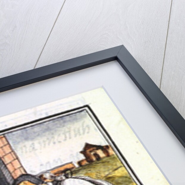 A European engaged in making a reliquary by Spanish School