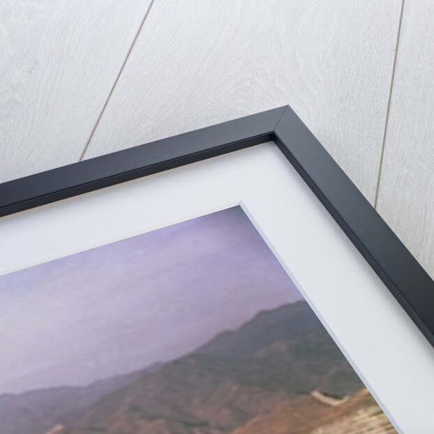 The Great Wall of China stretching over the mountains, built in the Ming dynasty by Anonymous