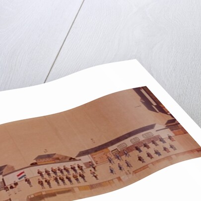 The Arrival of the Dutch in Japan,, 18th century by Anonymous