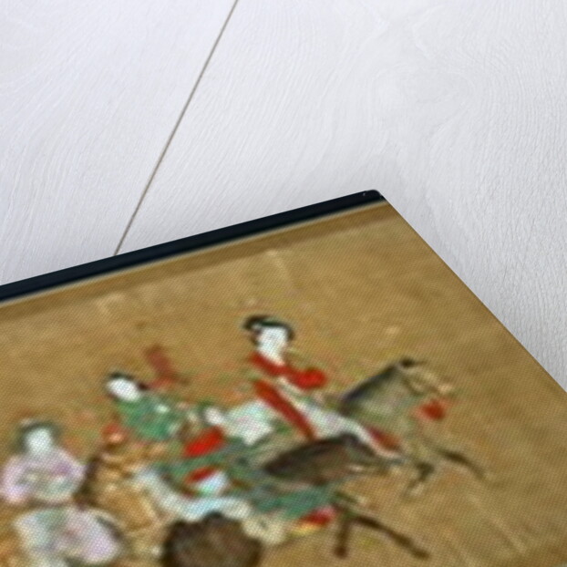 A convoy of Mongols, Chinese, 14th century by School Chinese