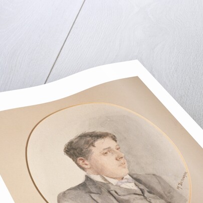 Portrait of Arnold Bennett by M. Dumayne