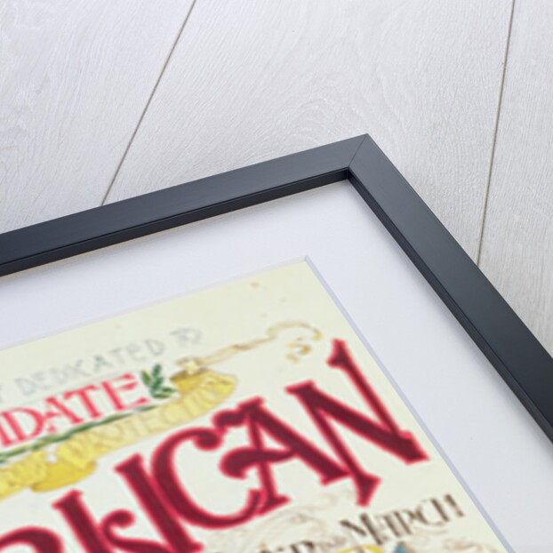 The Republican Two Step and March, song sheet dedicated to William McKinley, 1896 by American School