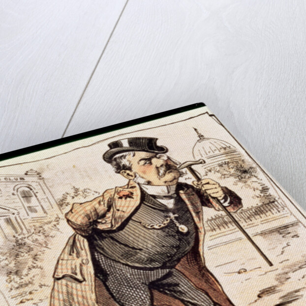 Caricature of Chester Alan Arthur, c.1883 by American School