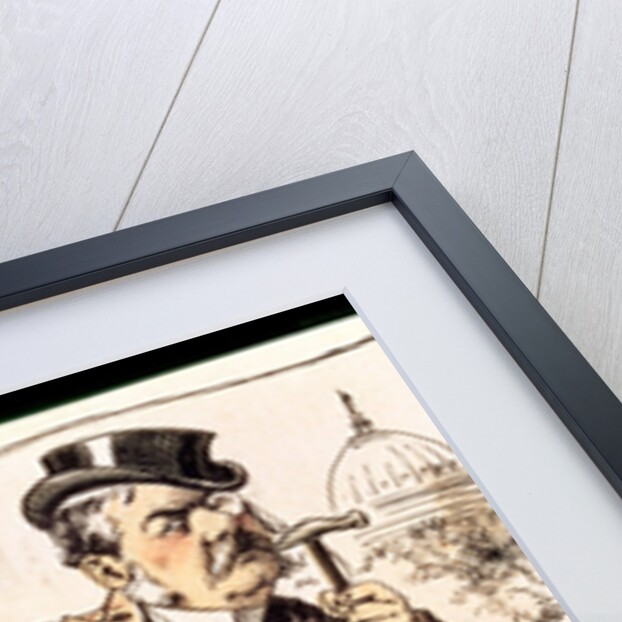 Caricature of Chester Alan Arthur, c.1883 by American School