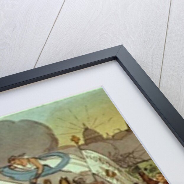 The Holy War - A Vision, satirical cartoon of the struggle for Catholic Emancipation in Ireland, 1826 by English School