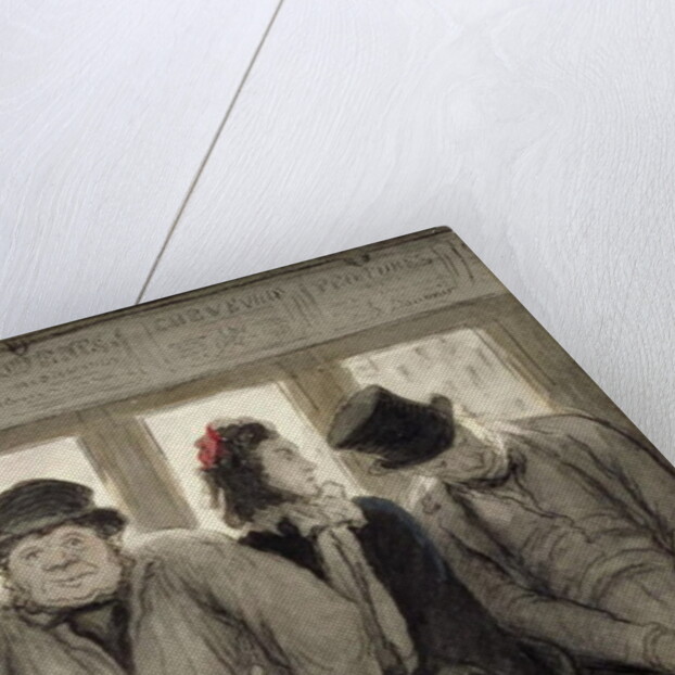 The Omnibus, 1864 by Honore Daumier