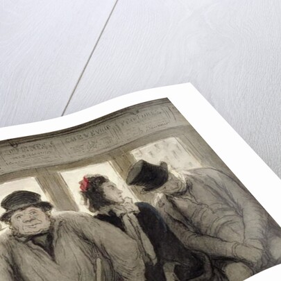 The Omnibus, 1864 by Honore Daumier