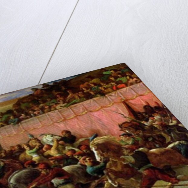 The Riderless Racers at Rome, 1817 by Theodore Gericault