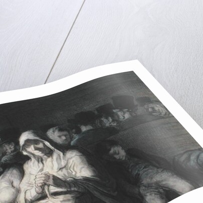 The Third Class Carriage, 1864 by Honore Daumier