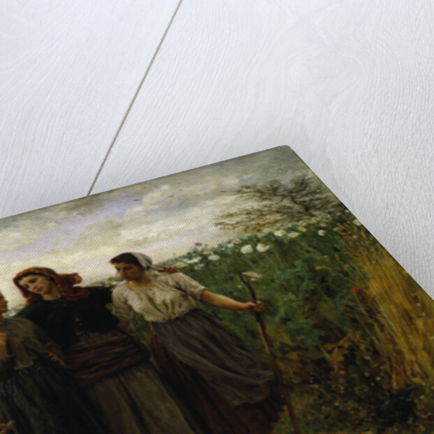 Returning from the Fields, 1871 by Jules Breton