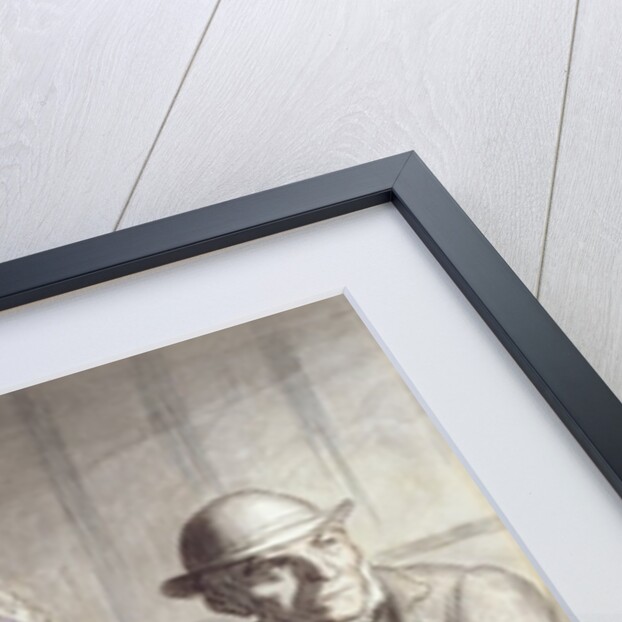 The First Class Carriage, 1864 by Honore Daumier