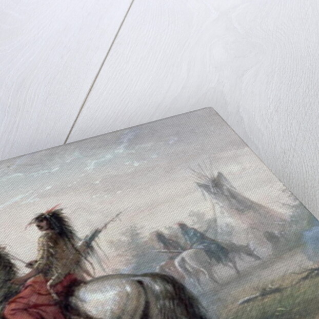 Snake Indians, 1837 by Alfred Jacob Miller