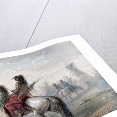 Snake Indians, 1837 by Alfred Jacob Miller