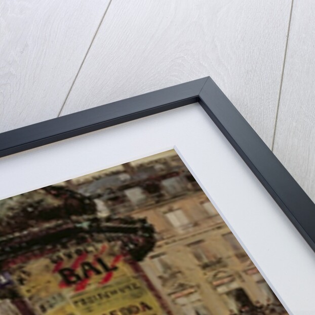 Paris Kiosk, early 1880s by Jean Beraud