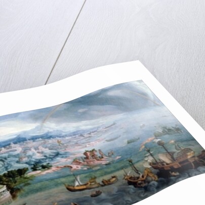 Panoramic Fantasy with the Abduction of Helen, 1535 by Maerten van Heemskerck