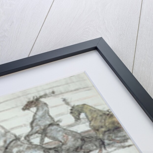 Au Cirque: Chevaux en Liberte, 1899 by Henri de Toulouse-Lautrec