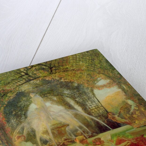 The Arbour, or 'The Conflict', c.1900 by Gaston de La Touche