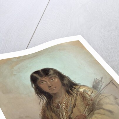 Chinook Indian, Columbia River by Alfred Jacob Miller