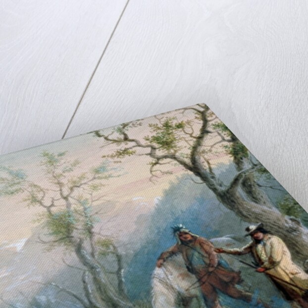 Roasting the Hump Rib, 1837 by Alfred Jacob Miller