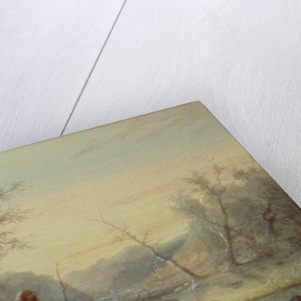 Trapping Beaver, 1858 by Alfred Jacob Miller