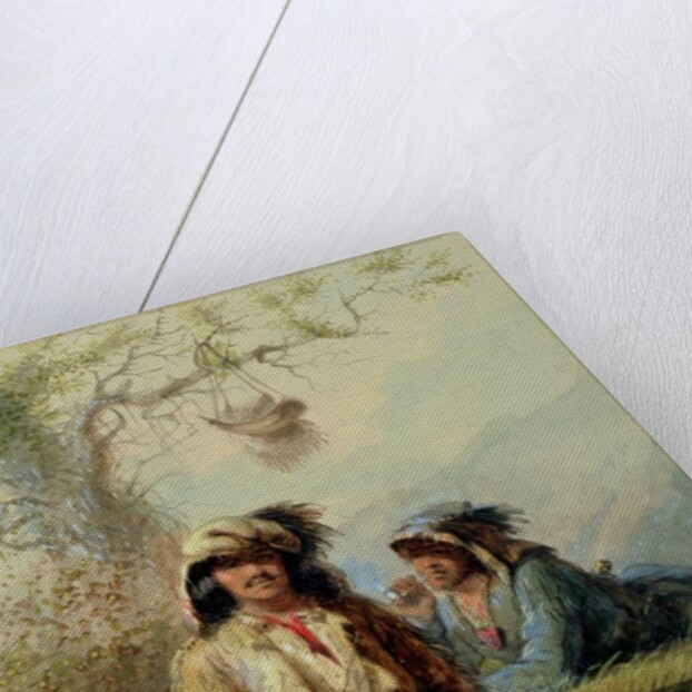 Trappers, 1858 by Alfred Jacob Miller