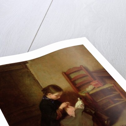 The Little Dressmaker, 1858 by Pierre Edouard Frere