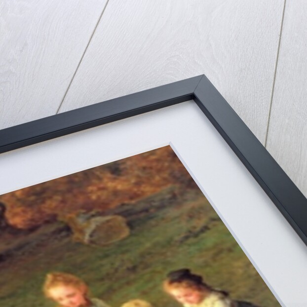 Mud Pies, 1873 by Ludwig Knaus