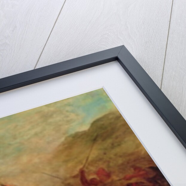 Collision of Moorish Horsemen, 1843-44 by Ferdinand Victor Eugene Delacroix