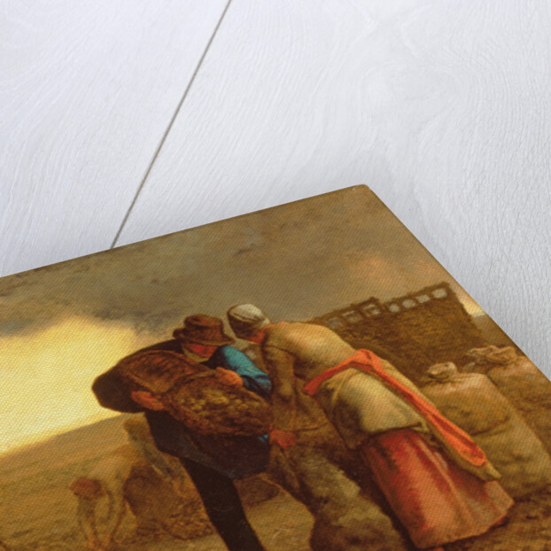 The Potato Harvest, 1855 by Jean-Francois Millet