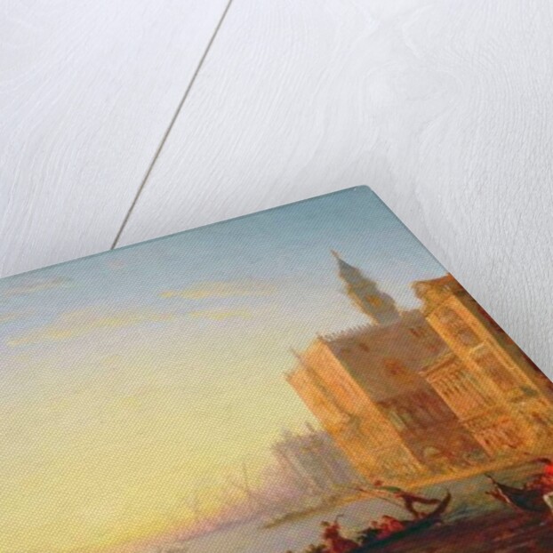 Venice, Evening by Felix Ziem