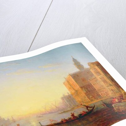 Venice, Evening by Felix Ziem
