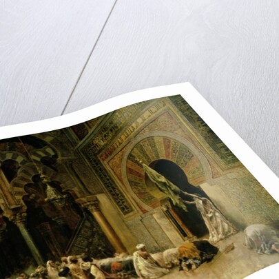 Interior of the Mosque at Cordoba, c.1880 by Edwin Lord Weeks